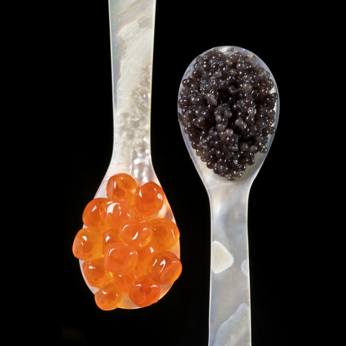ikura  sturgeon caviar on spoons.jpg